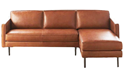 Hình ảnh của Sofa L bọc da kiểu dáng hiện đại