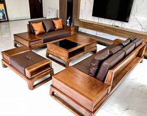Hình ảnh của Sofa gỗ Sồi cao cấp đẹp tinh tế
